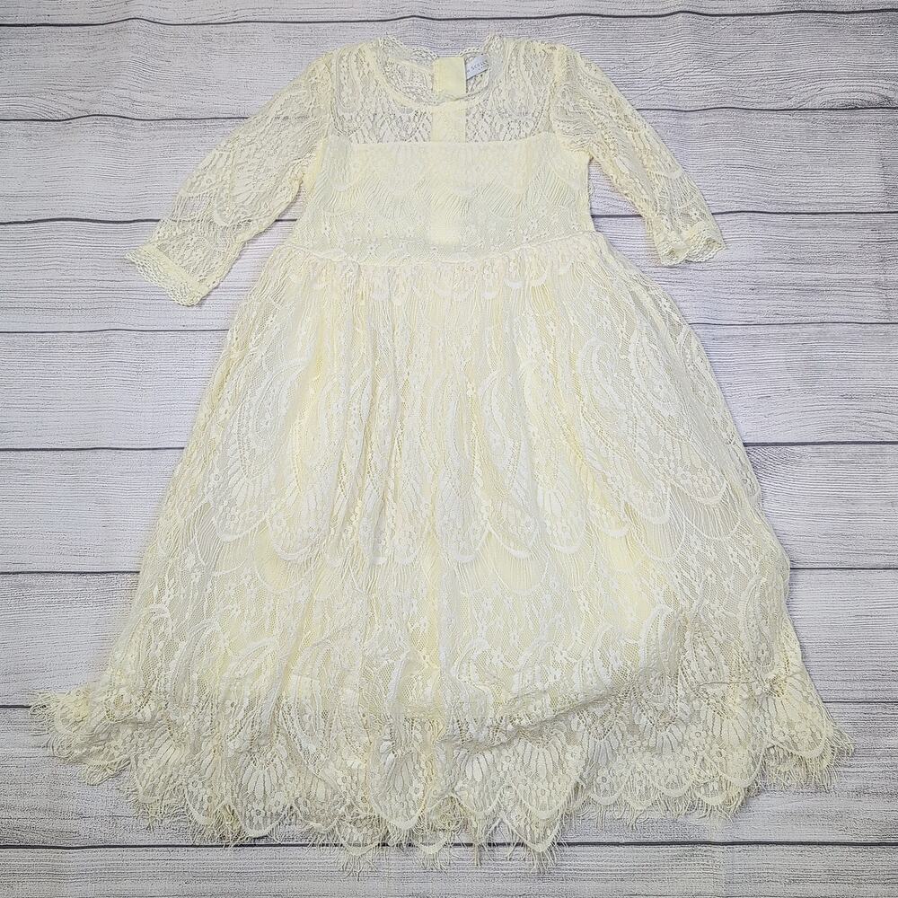 7 Trish Scully Bella Rafaela Lace Dress